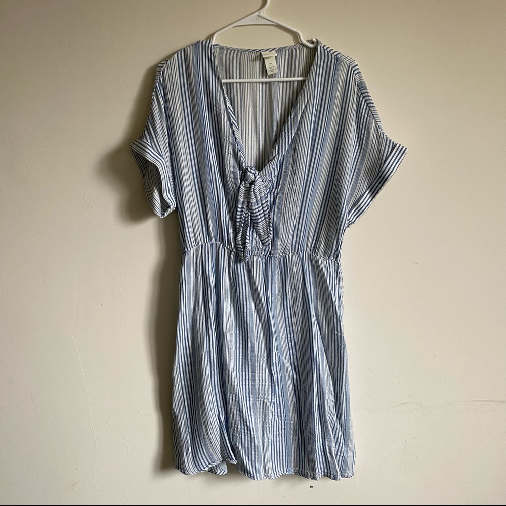H&M || Striped Sundress